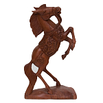 Статуэтка лошадь деревянная Thick Mane варинант исполнения - 1 | Loft Concept в Твери