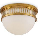 Потолочный светильник с фактурным золотым каркасом Exceptional Classic Design варинант исполнения - 1 | Loft Concept в Твери