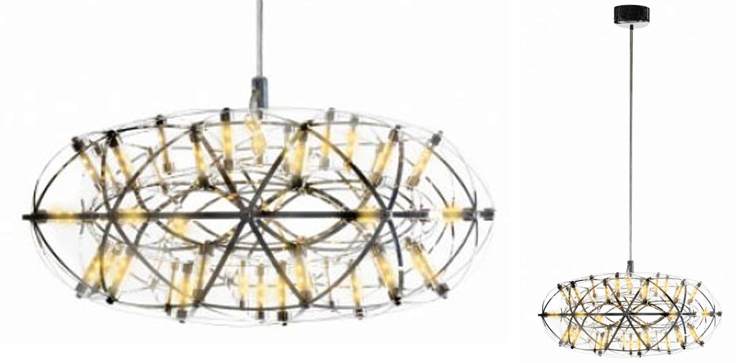 Люстра Moooi 3D Sphere Oval Yellow lamp S Люстра Moooi 3D Sphere Oval Yellow lamp S - Loft-Concept в Твери