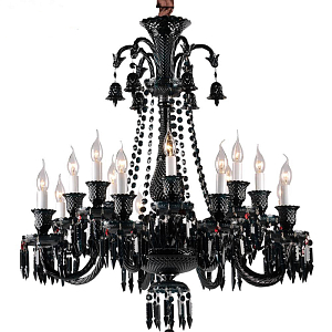 Люстра BACCARAT Zenith Midnight Chandelier 18