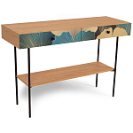 Консоль с принтом на ящиках Elise Console Table варинант исполнения - 7 | Loft Concept в Твери