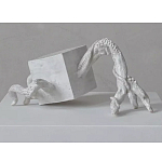 Скульптура «Окаменелый рост», Белый объект варинант исполнения - 1 | Loft Concept в Твери