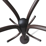 Вешалка напольная коричневая с 4-мя металлическими крючками Noble Branches варинант исполнения - 3 | Loft Concept в Твери