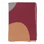 Плед из хлопка с абстрактным принтом Elysian Flow Ember варинант исполнения - 5 | Loft Concept в Твери