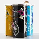 Высокая дизайнерская пепельница Poltronova Tizio Ashtray варинант исполнения - 2 | Loft Concept в Твери