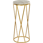 Столик дизайнерский Beige marble варинант исполнения - 1 | Loft Concept в Твери