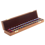 Нарды настольные из натурального камня лазурит и долерит Backgammon from Stone варинант исполнения - 9 | Loft Concept в Твери