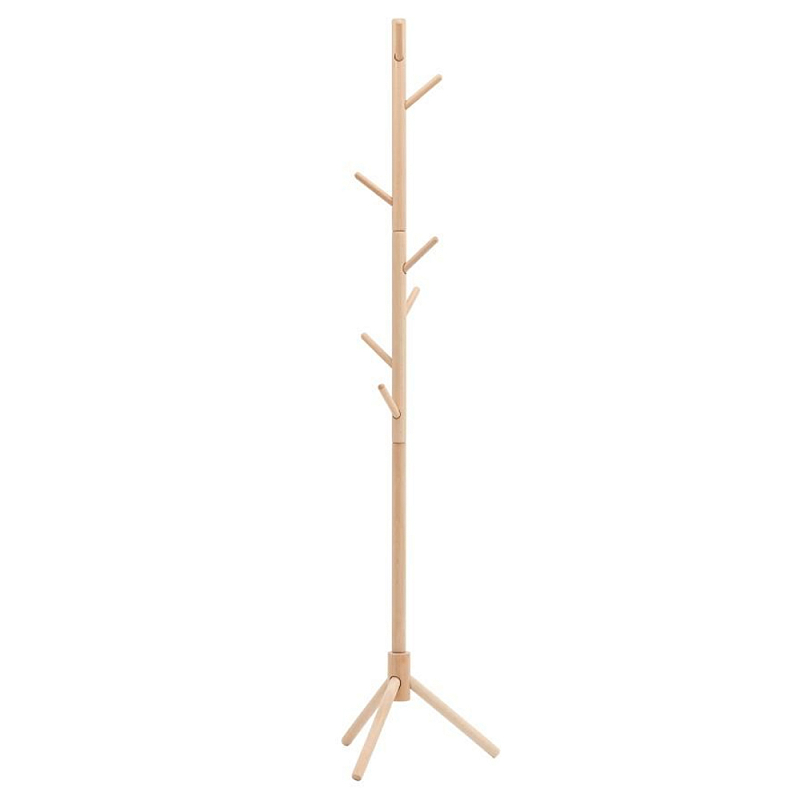 Напольная вешалка из массива бука Branches Hangers Light Светло-бежевый Напольная вешалка из массива бука Branches Hangers Light Светло-бежевый в Твери | Loft Concept