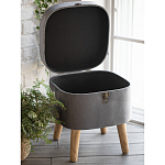 Пуф Leather with a snap варинант исполнения - 3 | Loft Concept в Твери