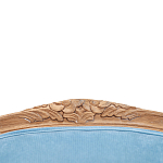 Кресло Ava Classical Armchair light blue velour варинант исполнения - 4 | Loft Concept в Твери