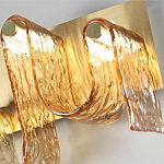 Бра волнистой формы из фактурного стекла Big Wave варинант исполнения - 8 | Loft Concept в Твери