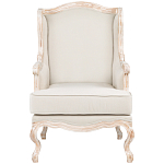 Кресло из массива бука бежевое Solid Luxury варинант исполнения - 1 | Loft Concept в Твери