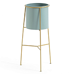 Кашпо из металла и латуни Elegance Elevated Planters  варинант исполнения - 1 | Loft Concept в Твери