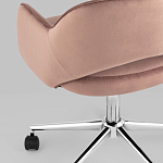 Кресло для компьютерного стола Veloury Pink варинант исполнения - 8 | Loft Concept в Твери