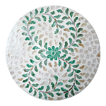 Столик с инкрустацией с перламутровым узором Eight варинант исполнения - 2 | Loft Concept в Твери