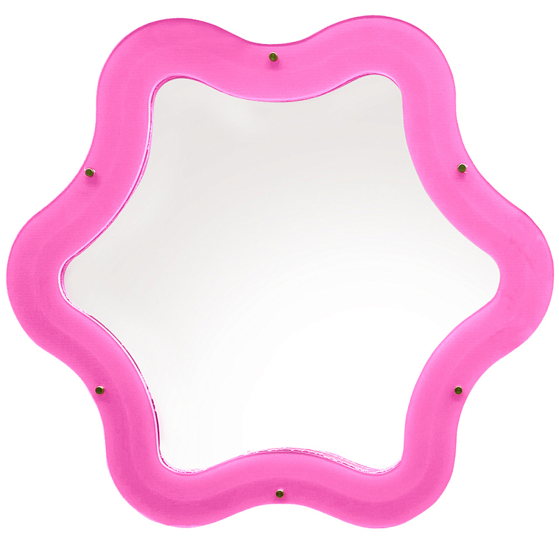 Зеркало Seletti Tiny Flower Розовый Зеркало Seletti Tiny Flower Розовый в Твери | Loft Concept
