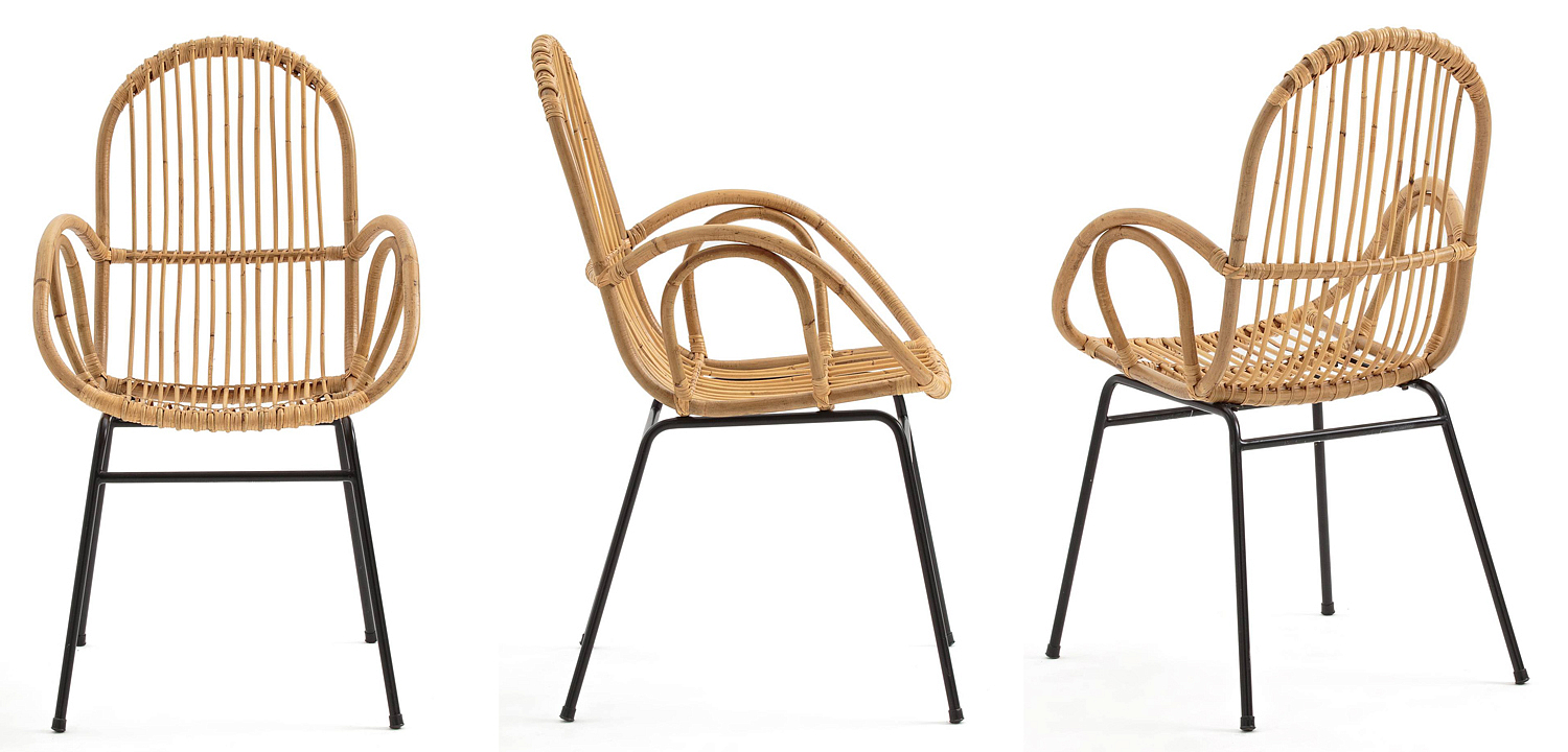 Стул Lucca Wicker Chair Стул Lucca Wicker Chair - Loft-Concept в Твери