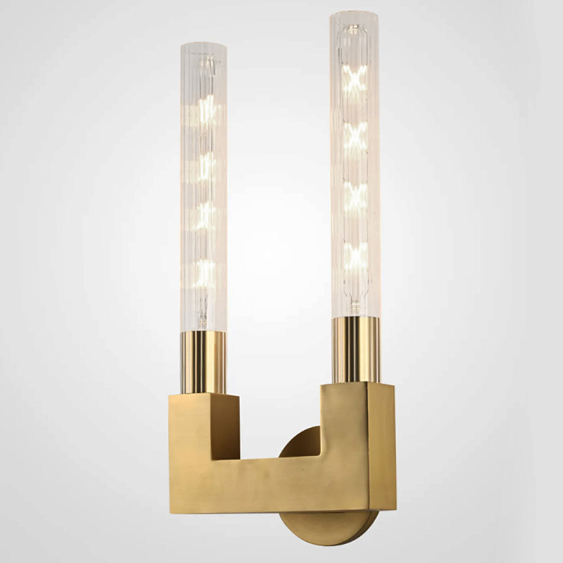 Бра CANELLE wall lamp DOUBLE Sconces Латунь в Твери | Loft Concept 