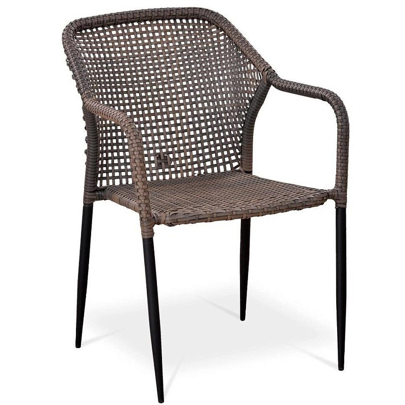 Стул Rottan stool beige Коричневый Черный Стул Rottan stool beige Коричневый Черный в Твери | Loft Concept