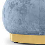 Длинный овальный пуф Ambrose Soft Oval Pouf варинант исполнения - 7 | Loft Concept в Твери