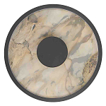 Бра круглое светодиодное с черной рамкой Stone Circle варинант исполнения - 1 | Loft Concept в Твери