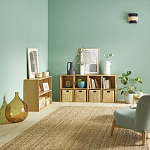 Кресло на деревянных ножках Olguin Green Chair варинант исполнения - 6 | Loft Concept в Твери