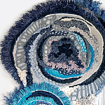 Текстильный Арт-объект ручной работы Galaxy варинант исполнения - 2 | Loft Concept в Твери