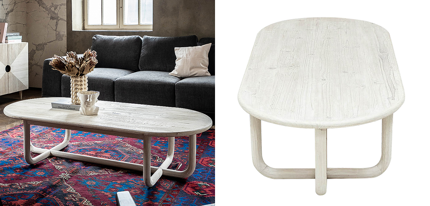 Кофейный стол Mathis Wood Coffee Table Кофейный стол Mathis Wood Coffee Table - Loft-Concept в Твери