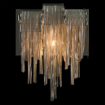 Бра с перфорированными металлическими дугами и цепочками 22 см Atlantis Chain варинант исполнения - 10 | Loft Concept в Твери