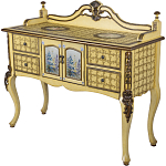 Комод деревянный Illustration of flowers варинант исполнения - 4 | Loft Concept в Твери