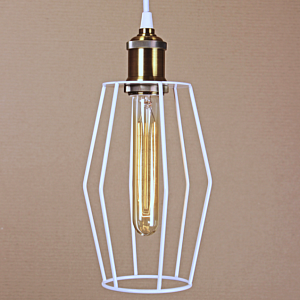 Подвесной светильник Wire Cage Pendant Spauk White