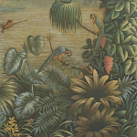 Обои ручная роспись Le Brésil Brume варинант исполнения - 2 | Loft Concept в Твери