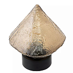 Настольный светильник с янтарным рельефным плафоном Lamp with Frozen Glass Effect варинант исполнения - 1 | Loft Concept в Твери