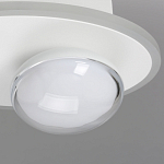 Бра овальной формы белого цвета с 2-мя лампами Lunar Pebbles варинант исполнения - 6 | Loft Concept в Твери