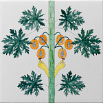 Плитка дизайнерская с рисунком Бритва варинант исполнения - 2 | Loft Concept в Твери