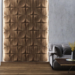 Гипсовая 3D панель с принтографией PM-22 варинант исполнения - 5 | Loft Concept в Твери