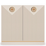 Комод с фактурными дверцами Satin Furniture варинант исполнения - 4 | Loft Concept в Твери