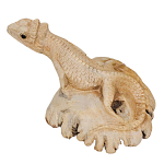 Статуэтка из дерева ящерица Animals of the World варинант исполнения - 4 | Loft Concept в Твери