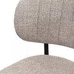 Стул мягкий с серо-бежевой буклированной обивкой Inspiration from Provence варинант исполнения - 7 | Loft Concept в Твери