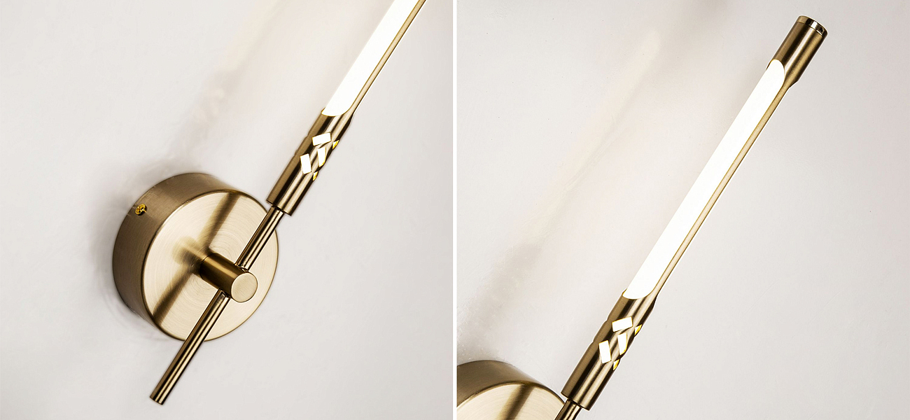 Бра Цвета золота Glowing Flute Бра Цвета золота Glowing Flute - Loft-Concept в Твери
