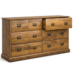 Деревянный комод с 6-ю ящиками Blanton Chest of Drawers варинант исполнения - 3 | Loft Concept в Твери