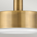 Подвесной светильник цилиндрический с белым плафоном Hinkley варинант исполнения - 10 | Loft Concept в Твери