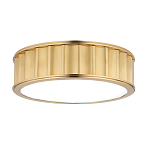 Потолочный светильник с гофрированным абажуром цвета латунь Millennium варинант исполнения - 1 | Loft Concept в Твери