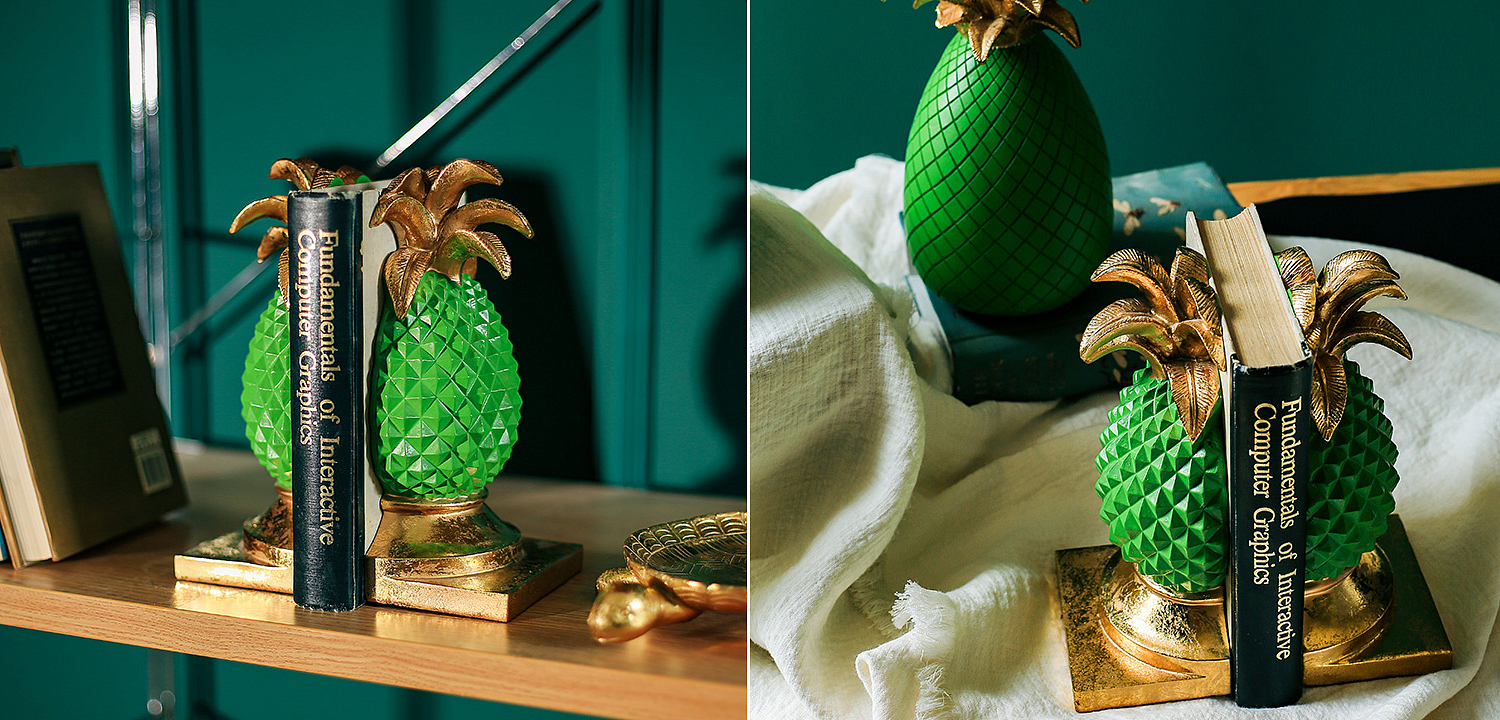 Держатель для книг Green Pineapple Book Holder Держатель для книг Green Pineapple Book Holder - Loft-Concept в Твери