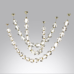 Подвесной светильник из прозрачных шаров Bubbles Bocci варинант исполнения - 3 | Loft Concept в Твери