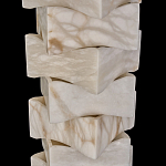 Торшер из натурального камня Stone Constructor варинант исполнения - 3 | Loft Concept в Твери