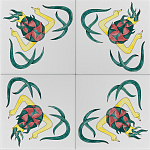 Плитка дизайнерская Драконий фрукт варинант исполнения - 1 | Loft Concept в Твери