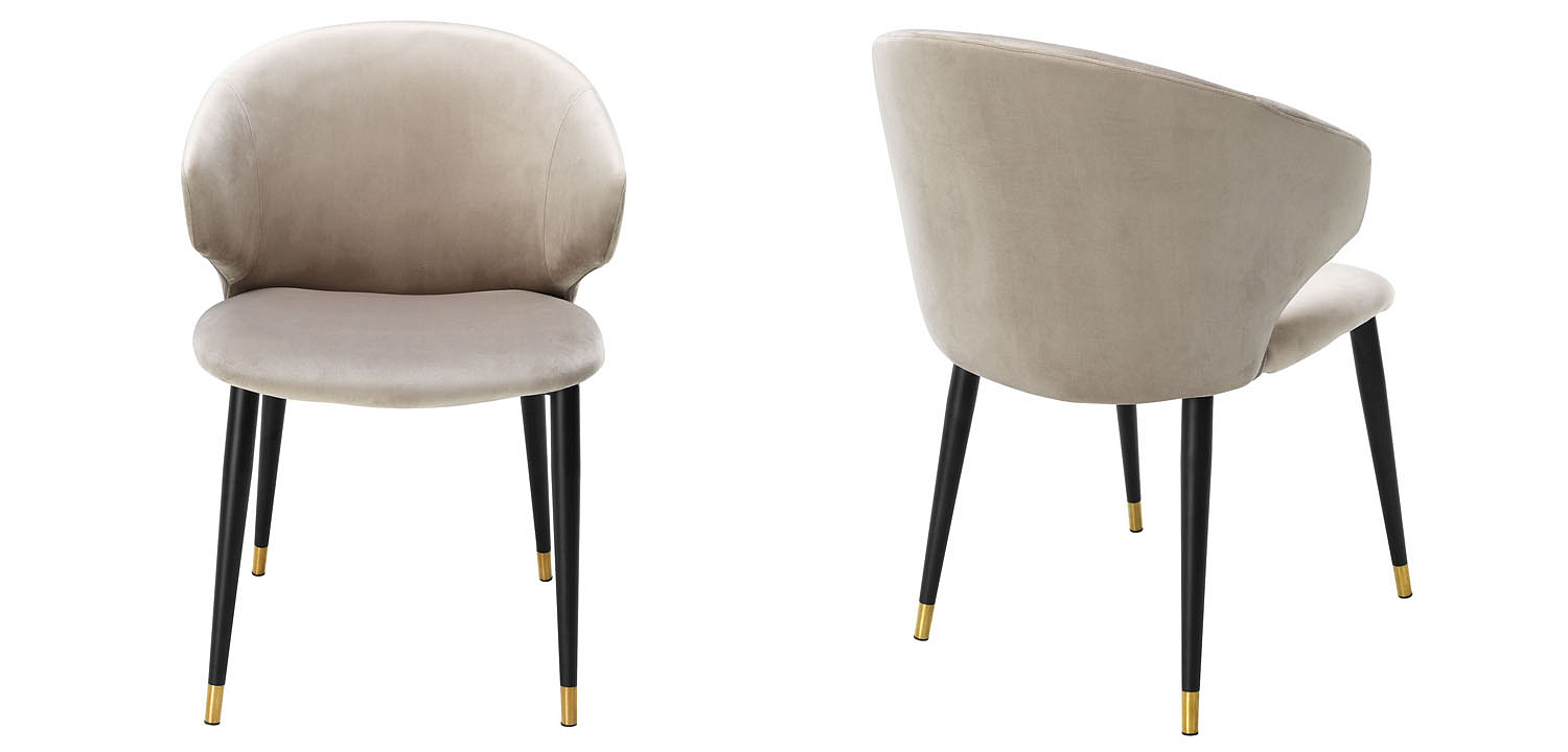 Стул Eichholtz DINING CHAIR VOLANTE beige Стул Eichholtz DINING CHAIR VOLANTE beige - Loft-Concept в Твери