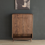 Комод в прихожую для хранения обуви Moon Walnut Furniture варинант исполнения - 1 | Loft Concept в Твери