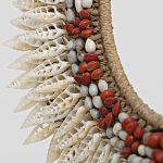 Этническое ожерелье из ракушек на подставке Ethnic Necklace Sharp Lacy Shells варинант исполнения - 2 | Loft Concept в Твери